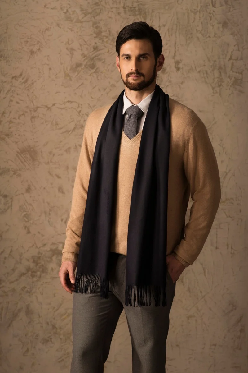 Basel 100% Vicuña Scarf - Image 24