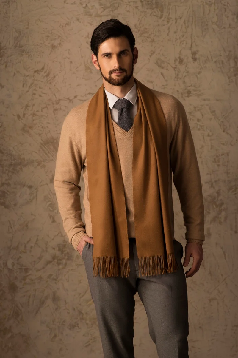 Basel 100% Vicuña Scarf - Image 27