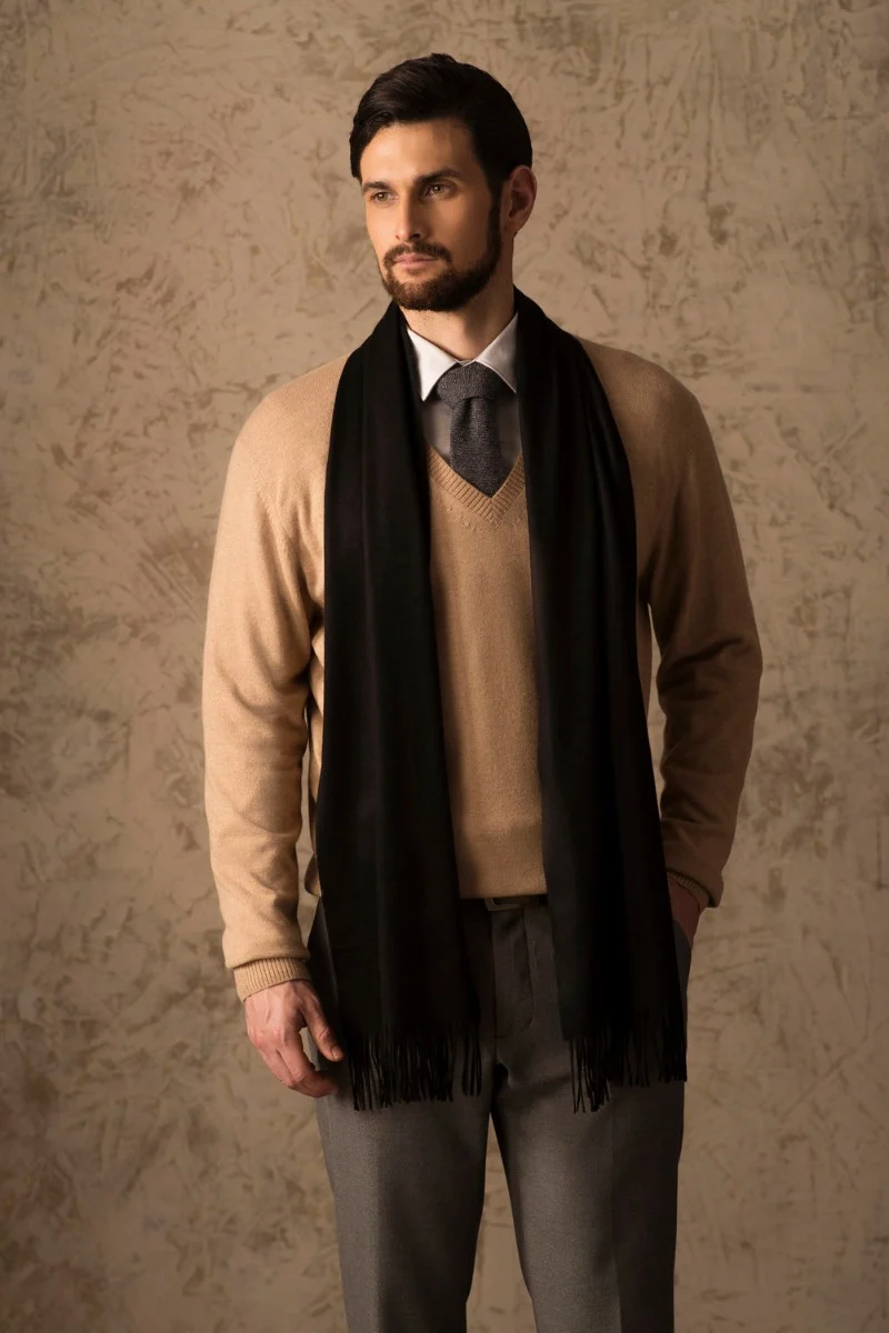 Basel 100% Vicuña Scarf - Image 9