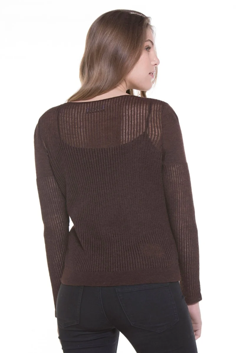 Abi Crew-Neck Llama Sweater - Image 4