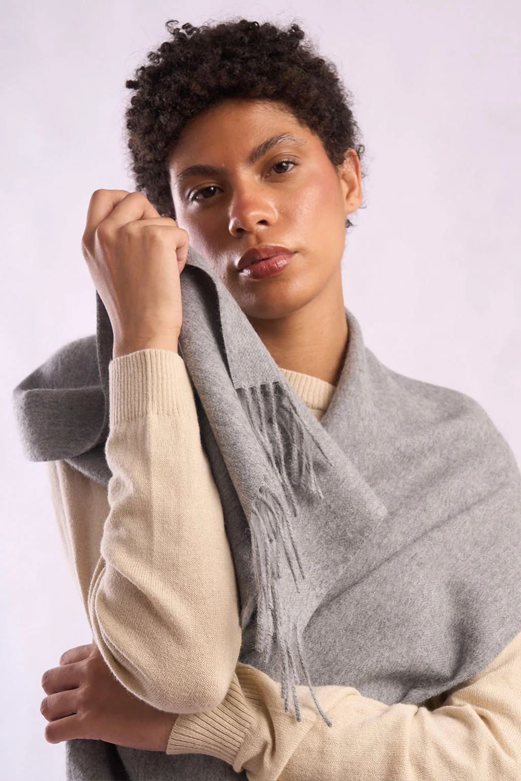 AC Classic Baby Alpaca Scarf - Image 15