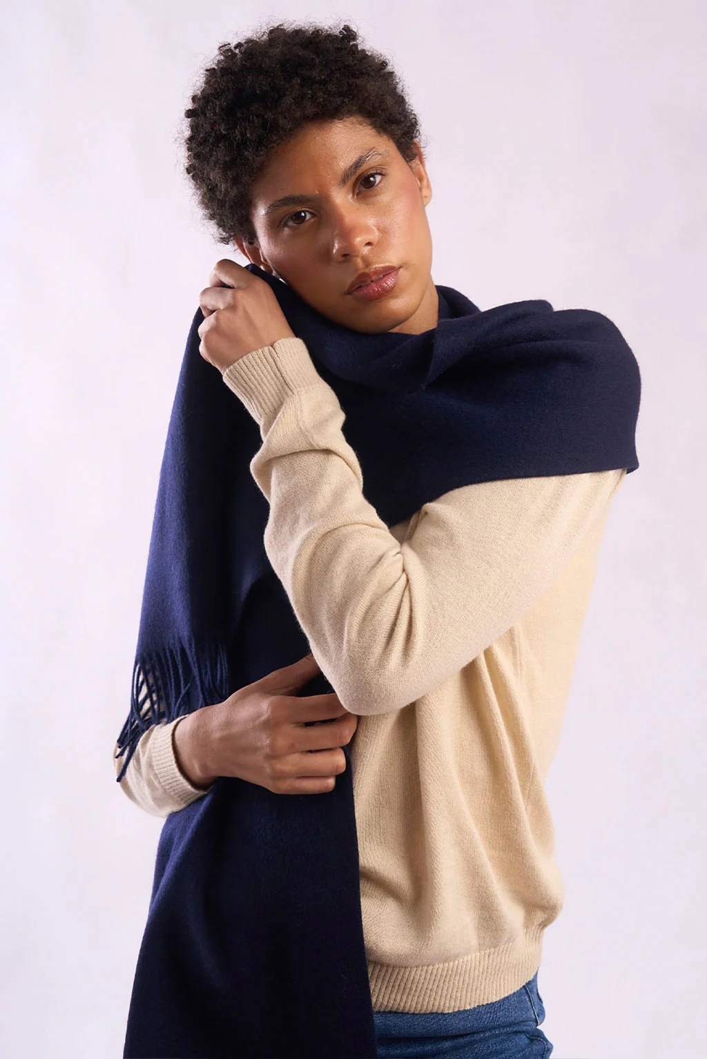 AC Classic Baby Alpaca Scarf - Image 17
