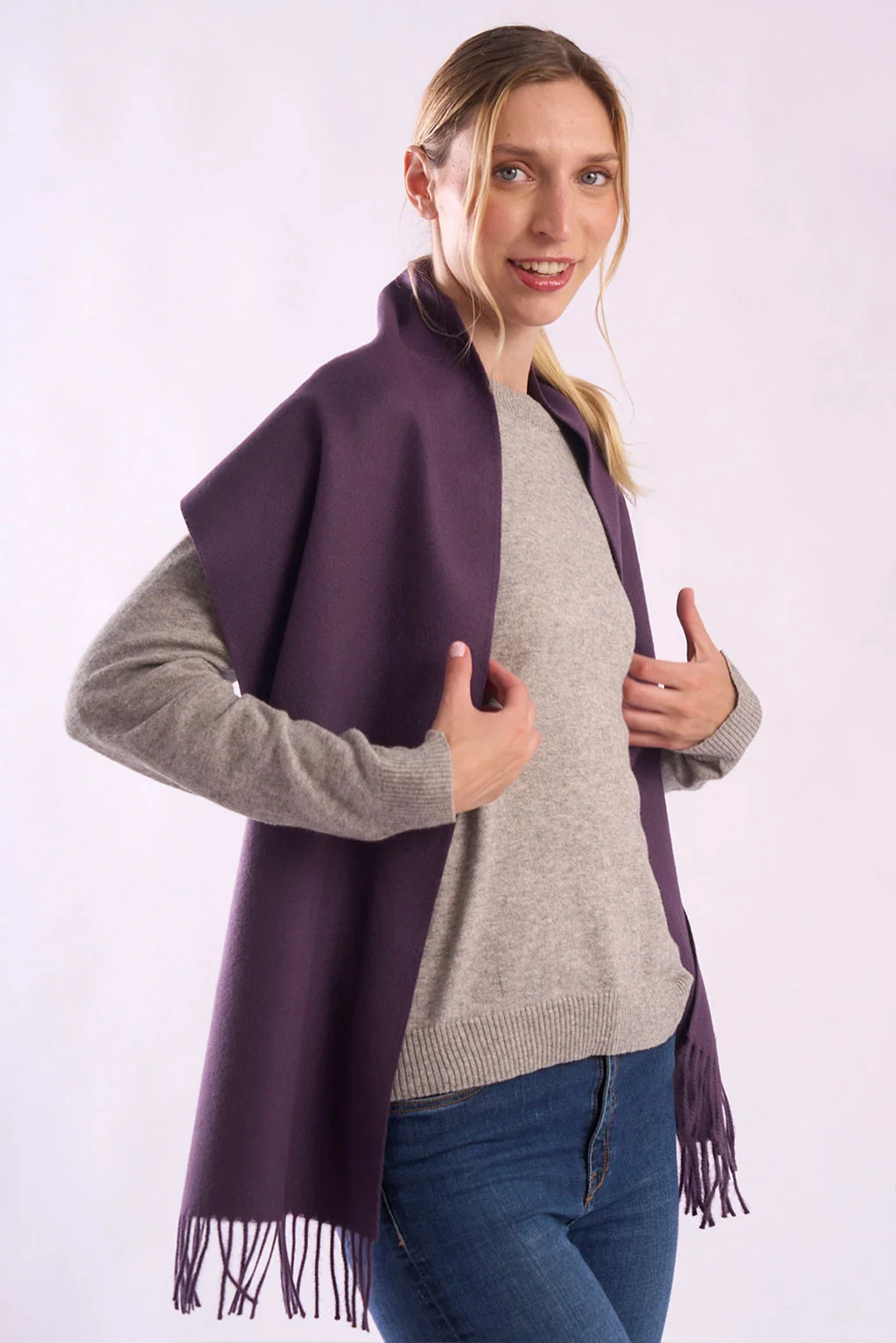 AC Classic Baby Alpaca Scarf - Image 8