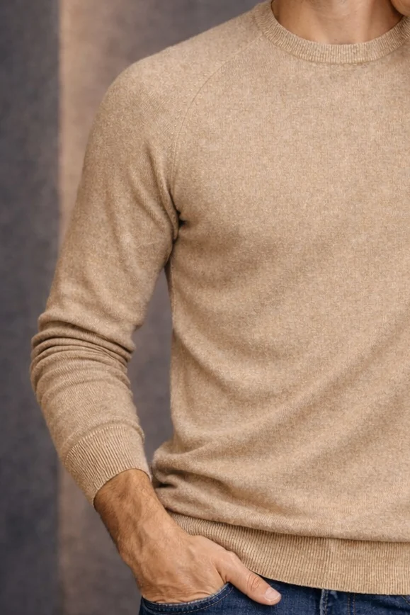 Adolph Crew-neck Llama Sweater - Image 2