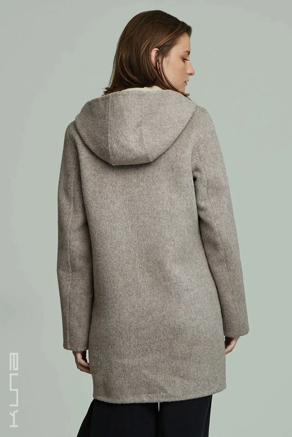 Alaia Reversible Baby Alpaca Coat - Image 14