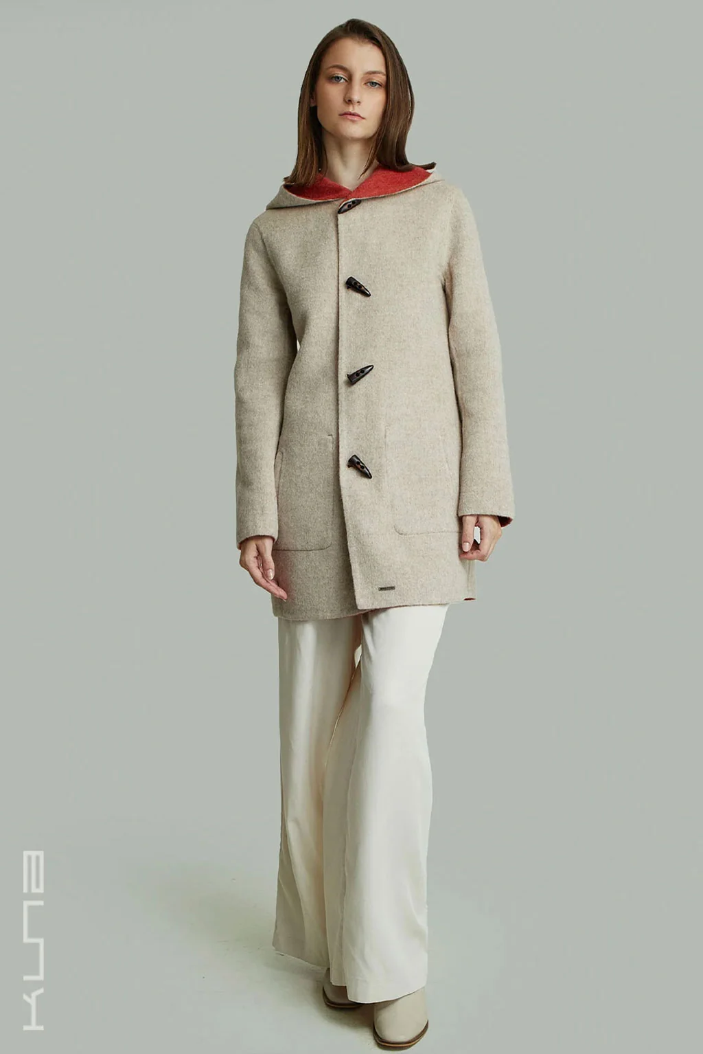 Alaia Reversible Baby Alpaca Coat - Image 22