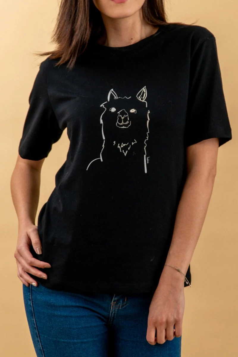 Alpaka Pima Cotton T-shirt unisex - Image 4