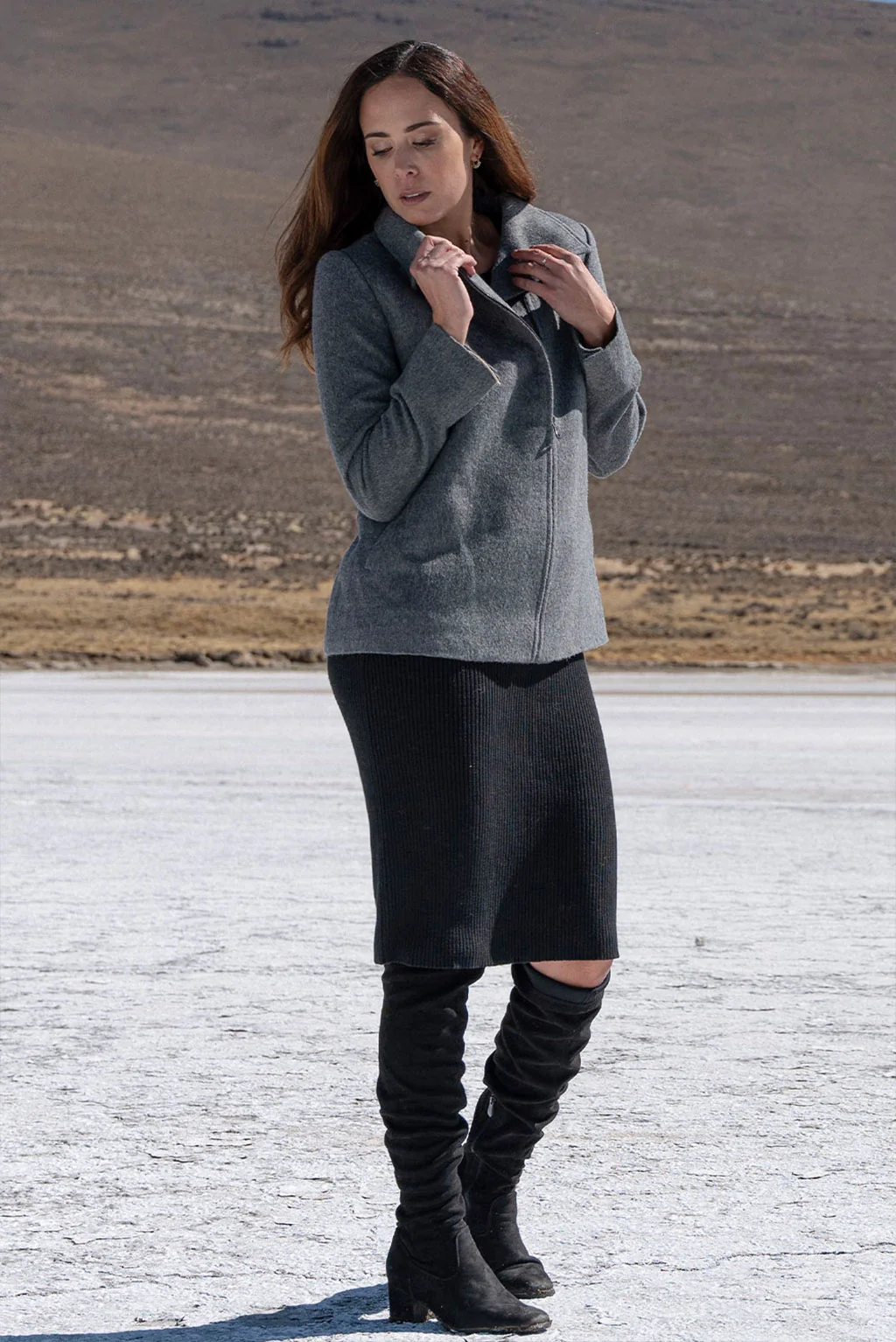Anette Baby Alpaca Jacket - Image 6
