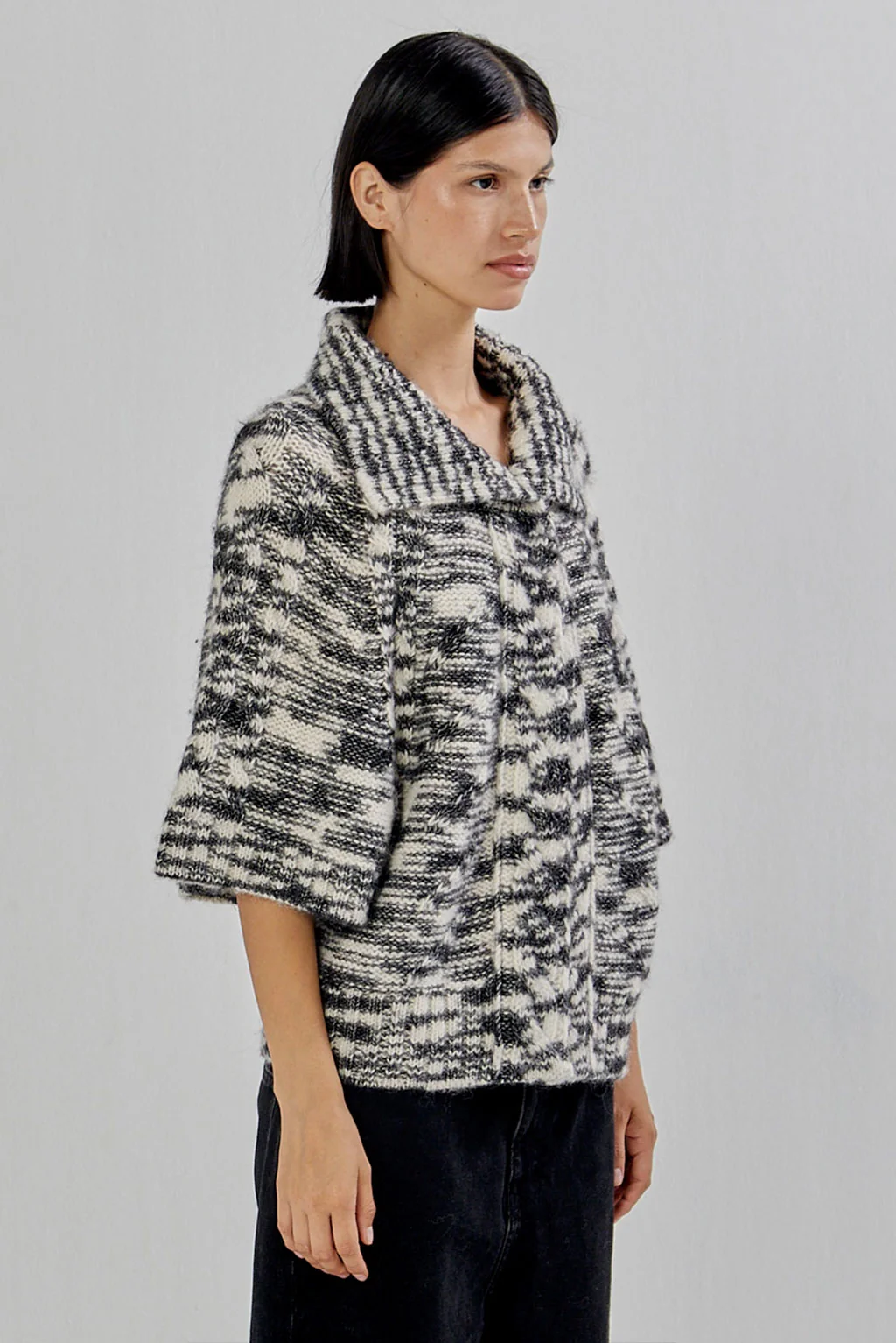 Anna Alpaca & Cotton Jacket - Image 3