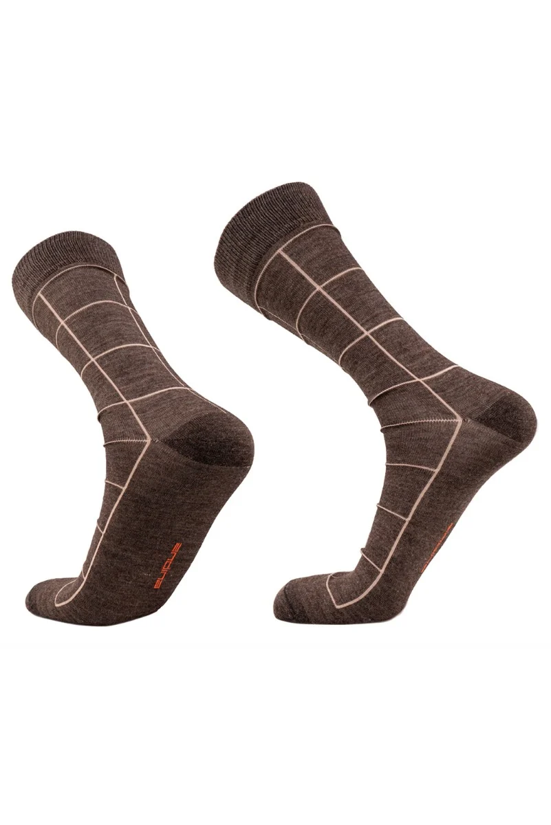Squared Baby Alpaca Socks - Image 2