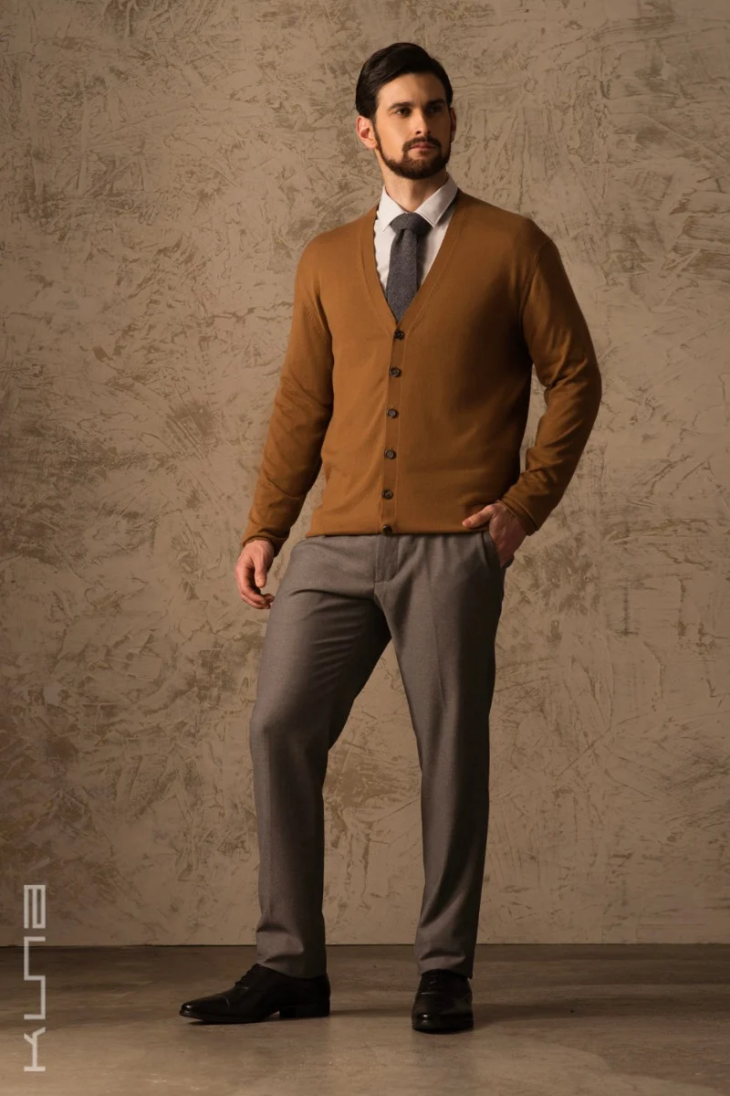Bernard 100% Vicuña Sweater Cardigan - Image 3