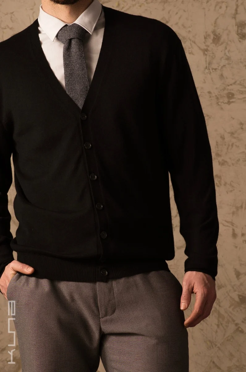 Bernard 100% Vicuña Sweater Cardigan - Image 9