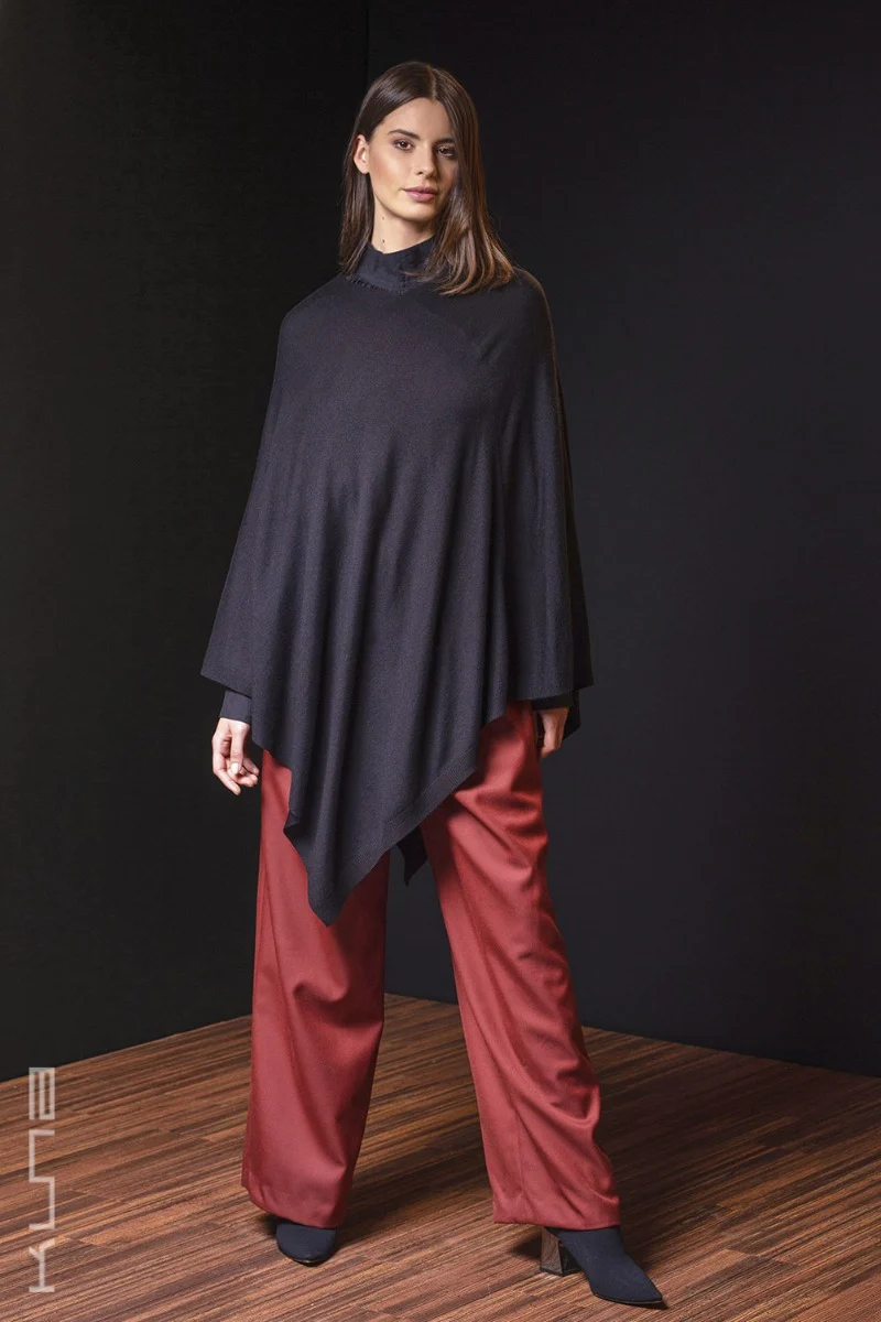 Beryl 100% Vicuña Poncho - Image 5