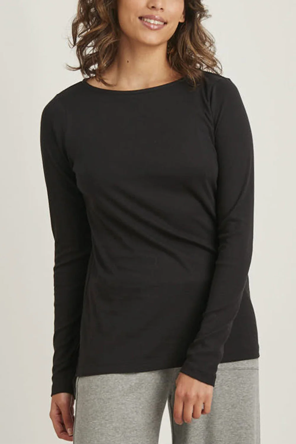 Boatneck Organic Cotton T-Shirt - Image 5