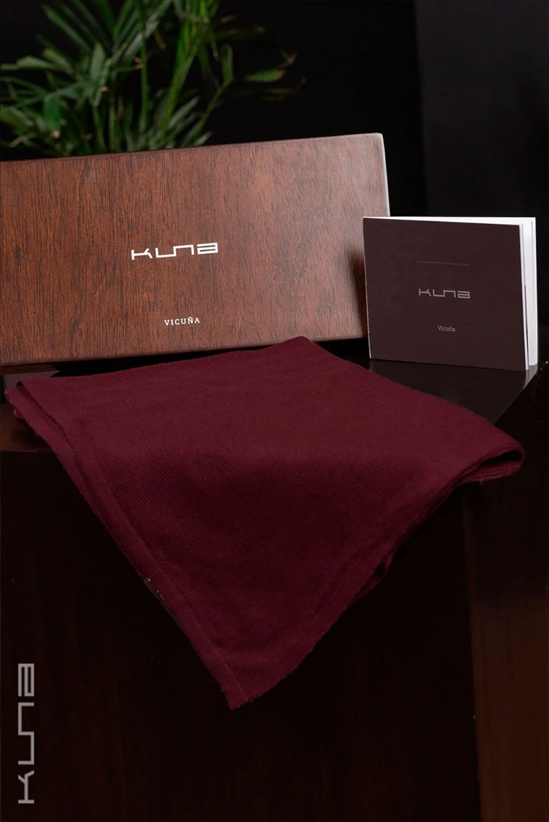 Bouveret 100% Vicuña Knit Shawl - Image 5