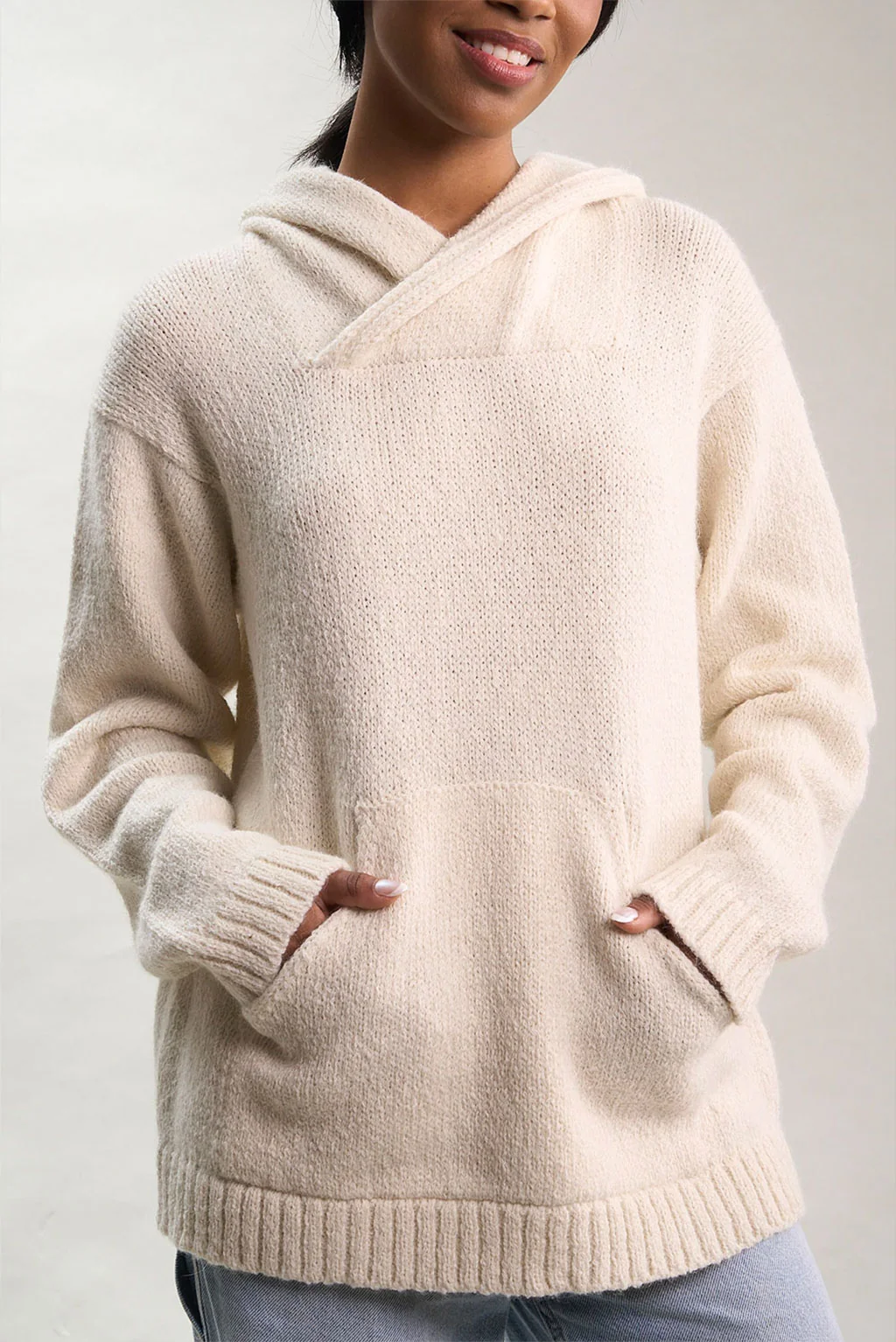 Briana Alpaca Hoodie Pullover - Image 16