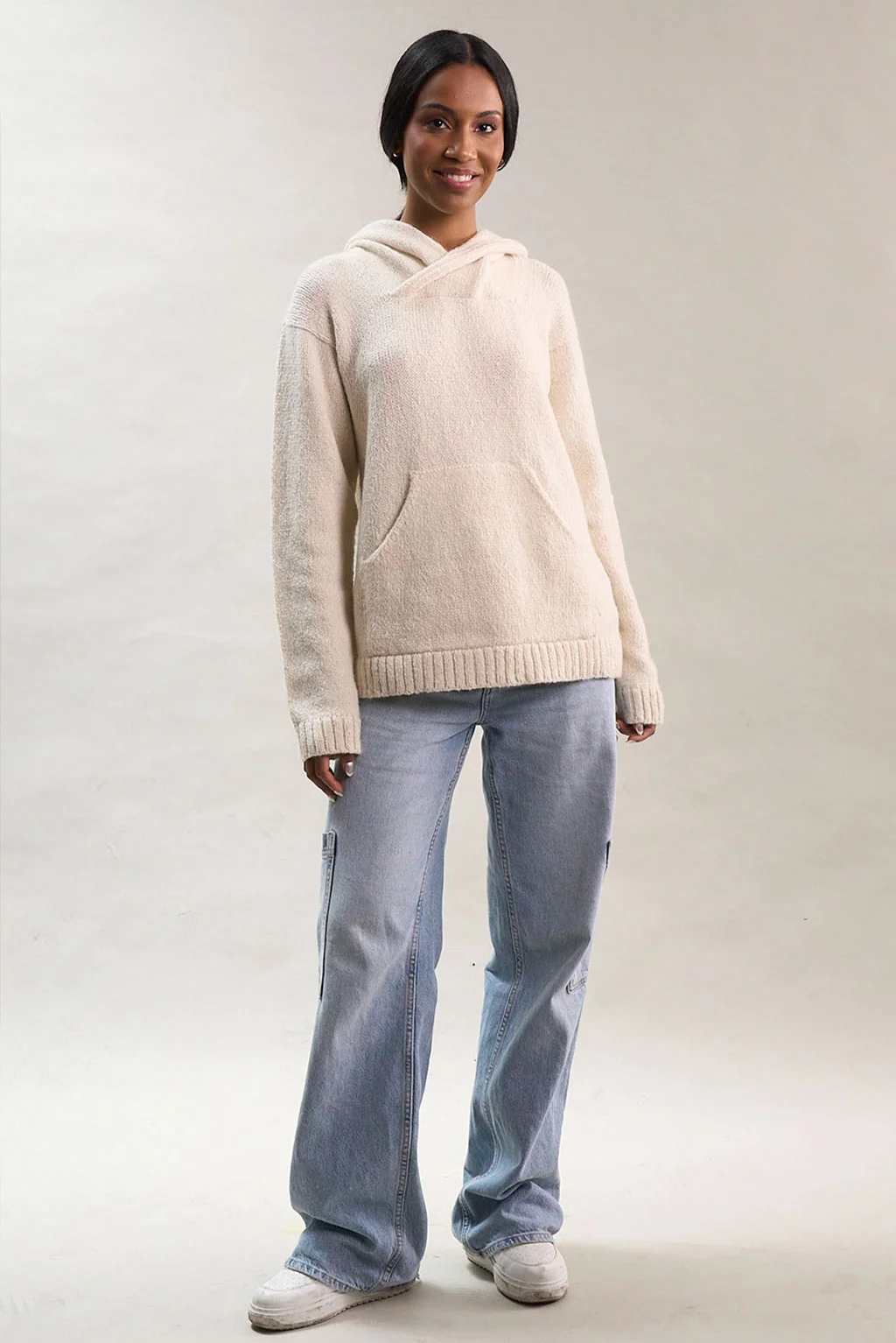 Briana Alpaca Hoodie Pullover - Image 14