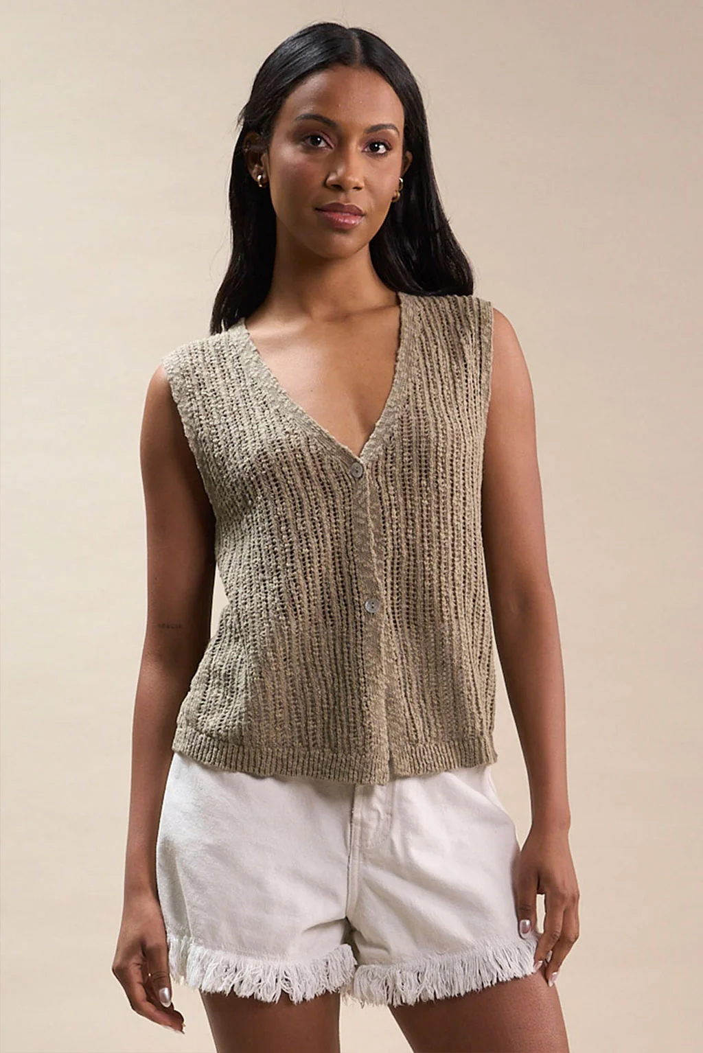 Daisy Cotton Vest - Image 11