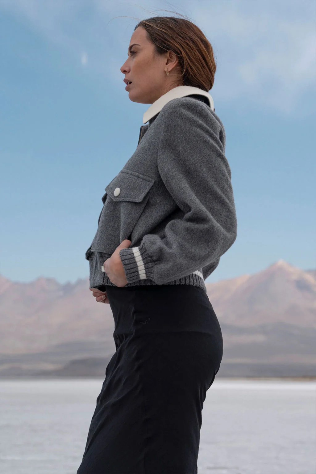 Dennise Baby Alpaca Jacket - Image 3