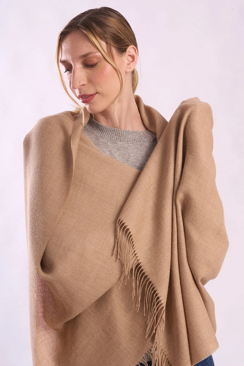 Eco Classic Baby Alpaca Wrap/Scarf - Image 5