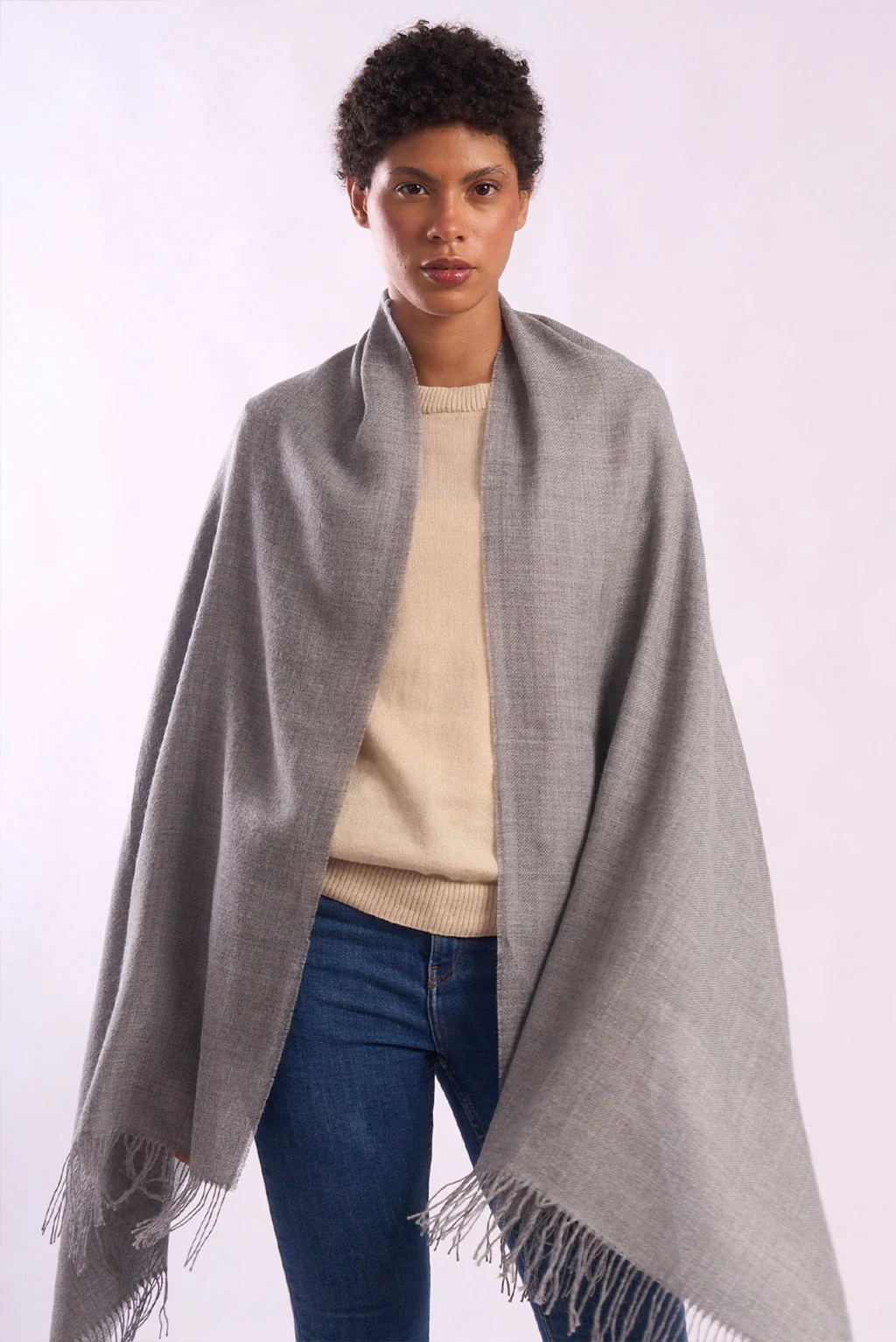 Eco Classic Baby Alpaca Wrap/Scarf - Image 7