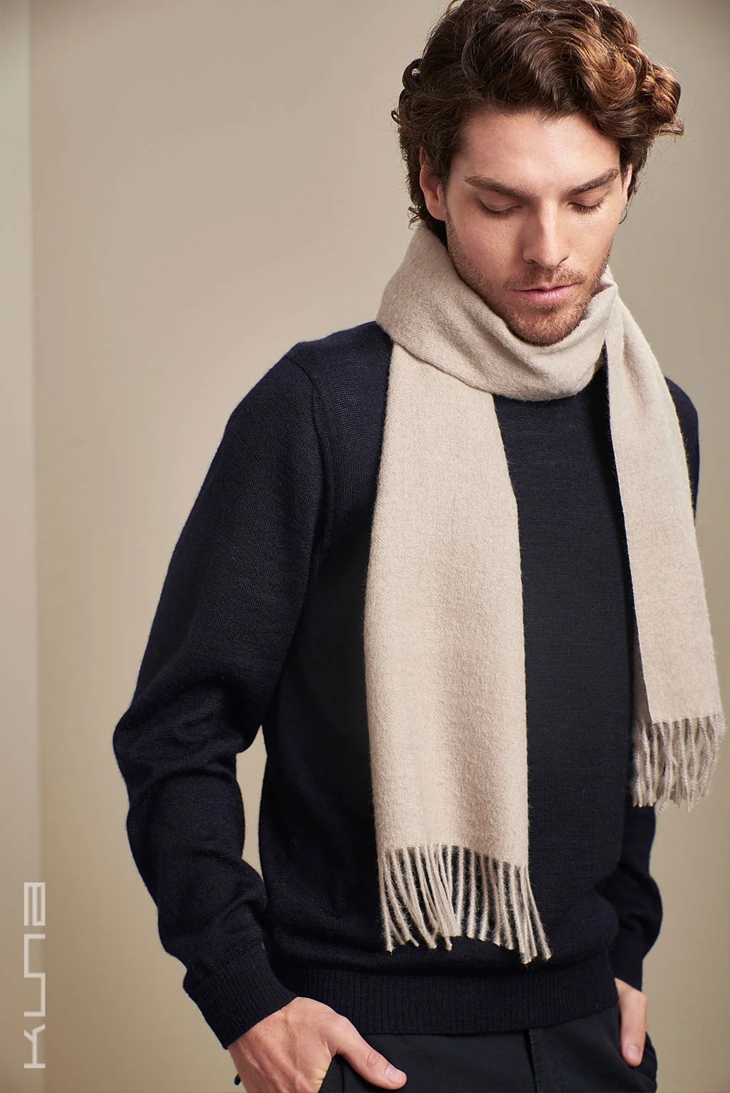 Essential Adrian Baby Alpaca Scarf - Image 4