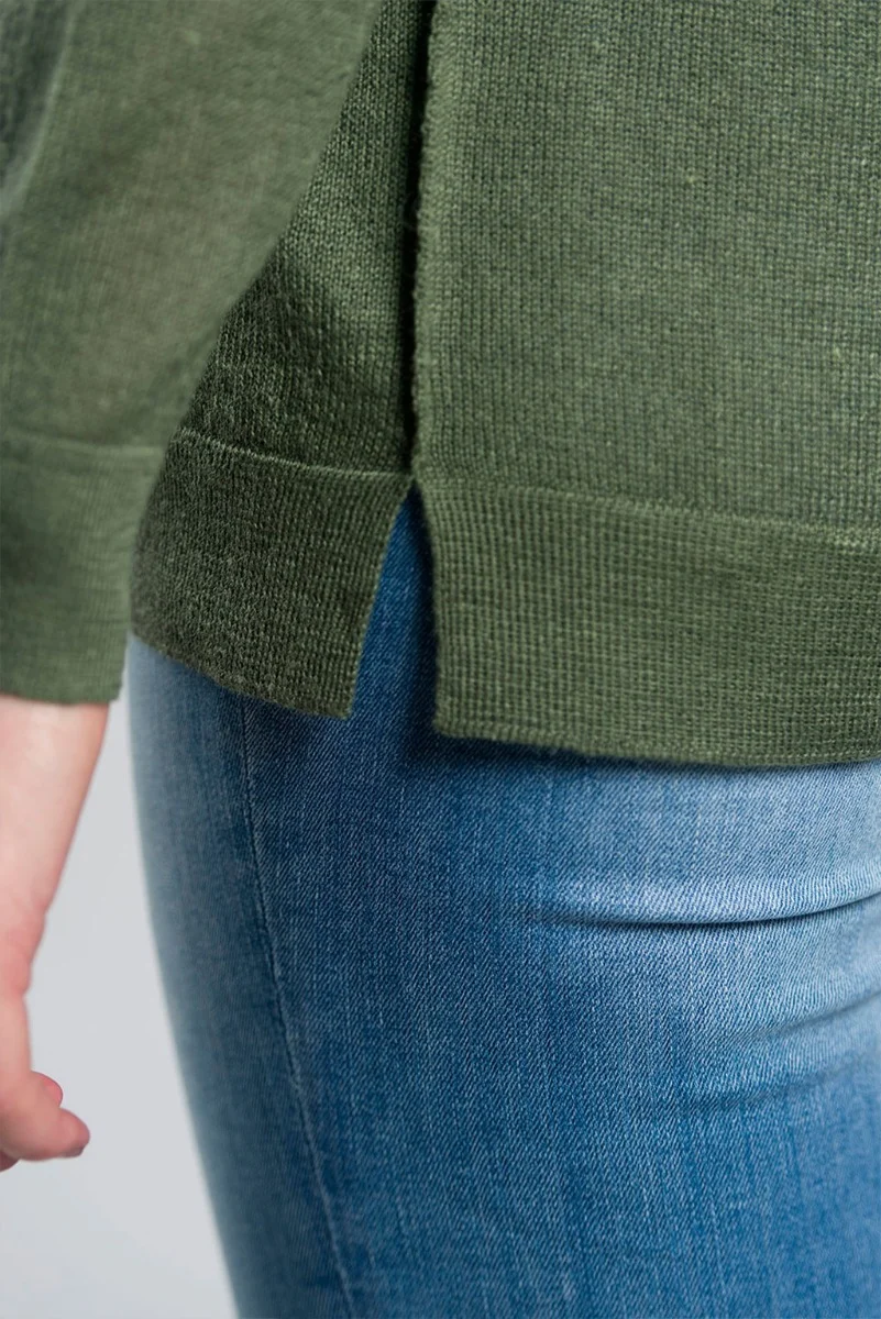 Gaia Llama & Silk Sweater - Image 3