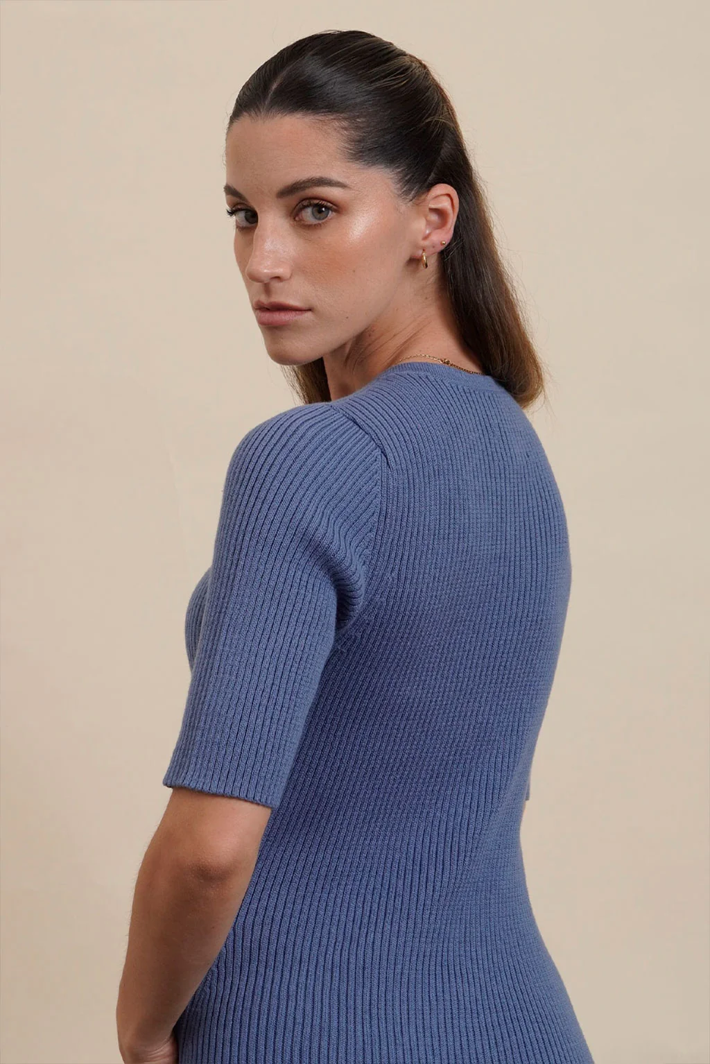 Kris Pima Cotton Dress - Image 4