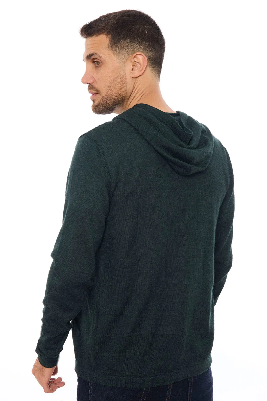 Lightweight Baby Alpaca Hoodie - Image 21