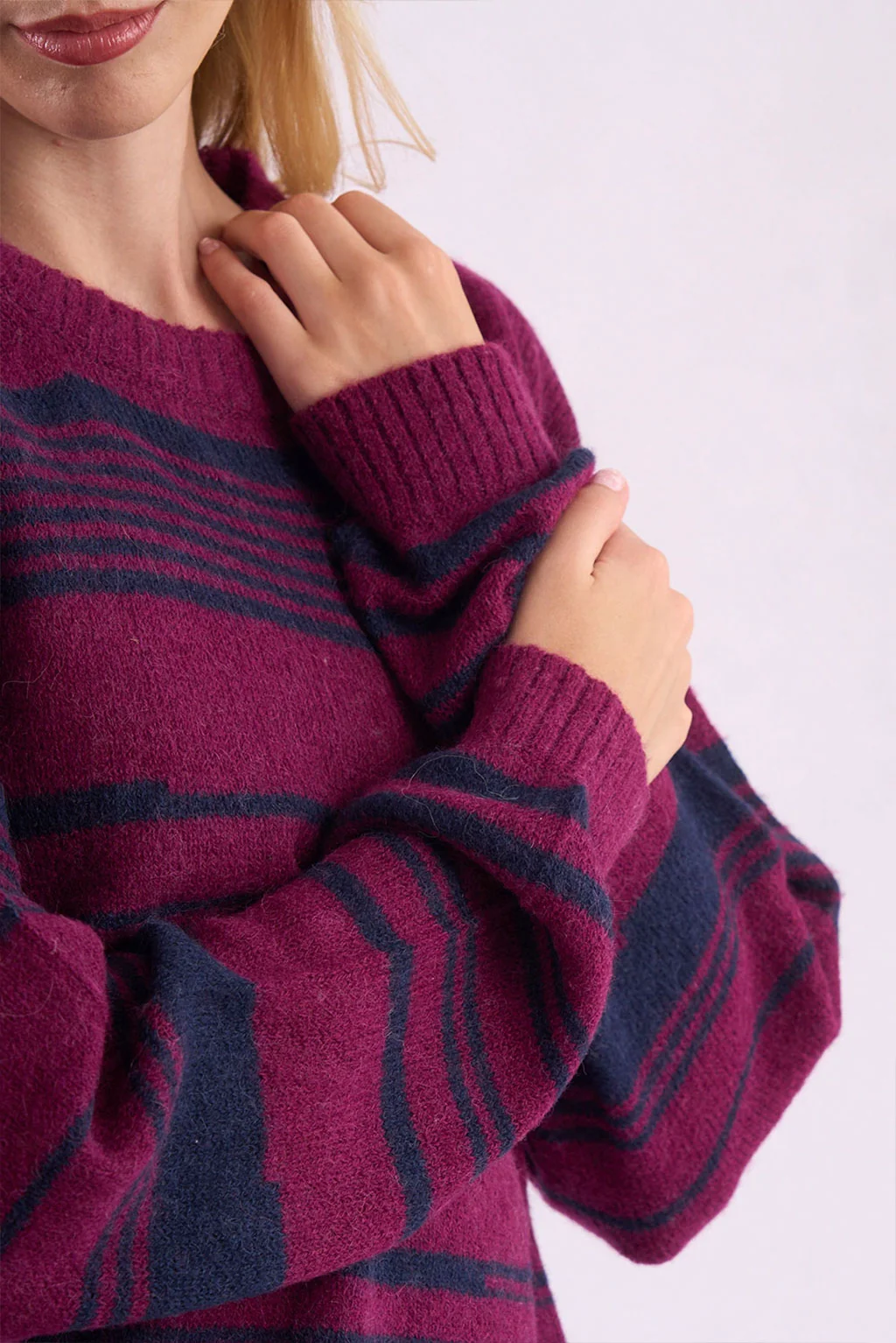 Marissa Crew-Neck Baby Alpaca Sweater - Image 12