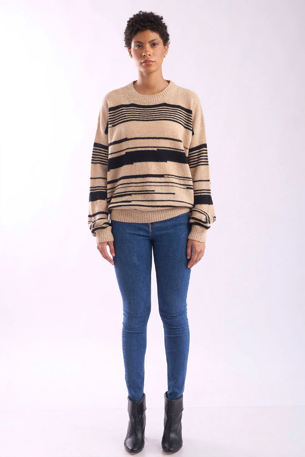 Marissa Crew-Neck Baby Alpaca Sweater - Image 6