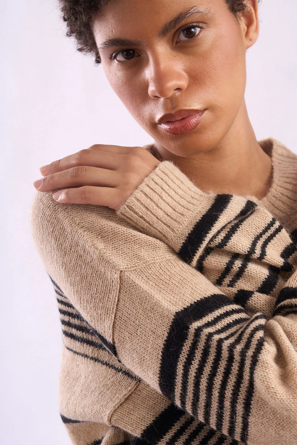 Marissa Crew-Neck Baby Alpaca Sweater - Image 7
