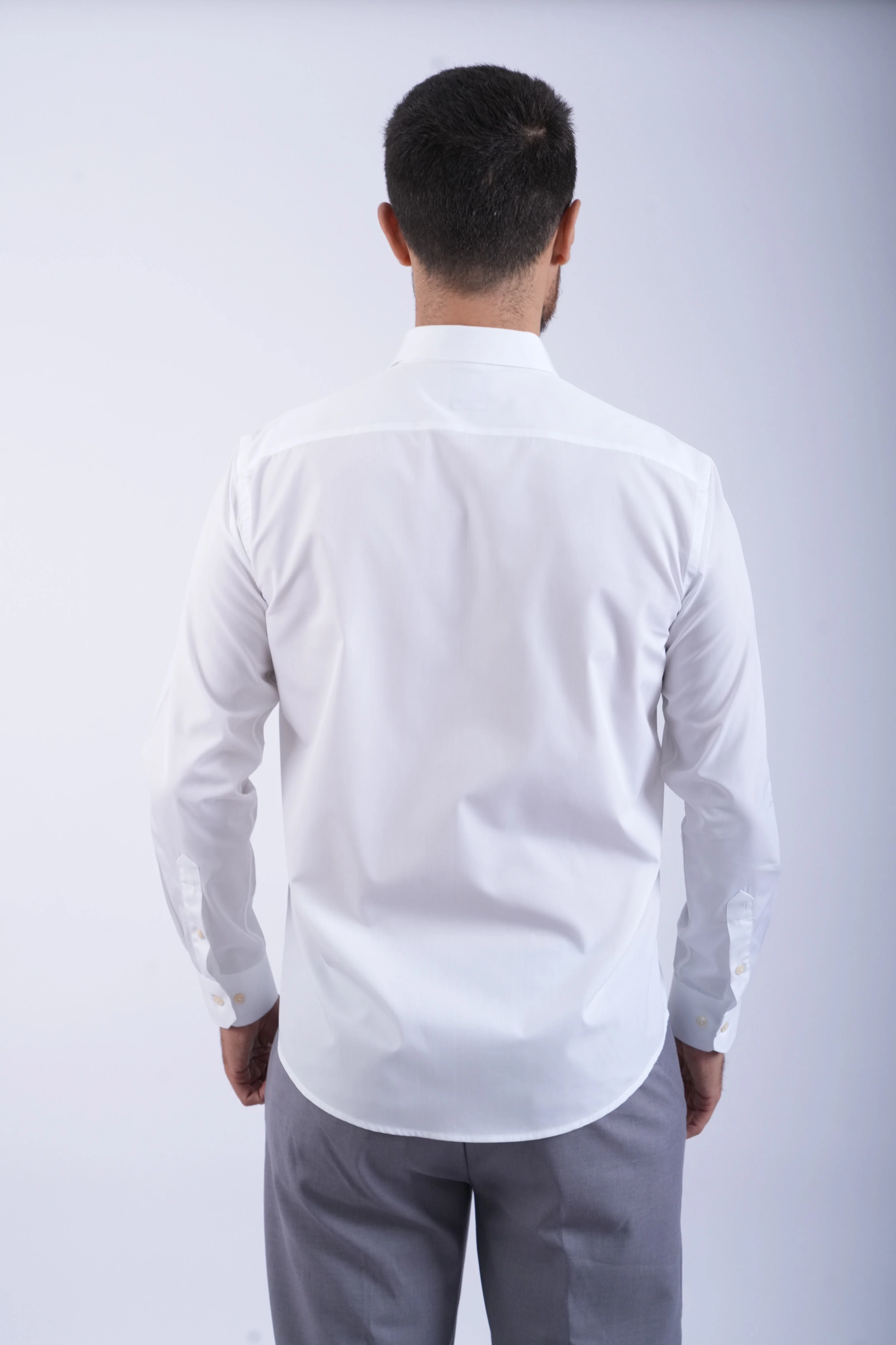 Men’s Premium Cotton Dress Shirt - Image 5