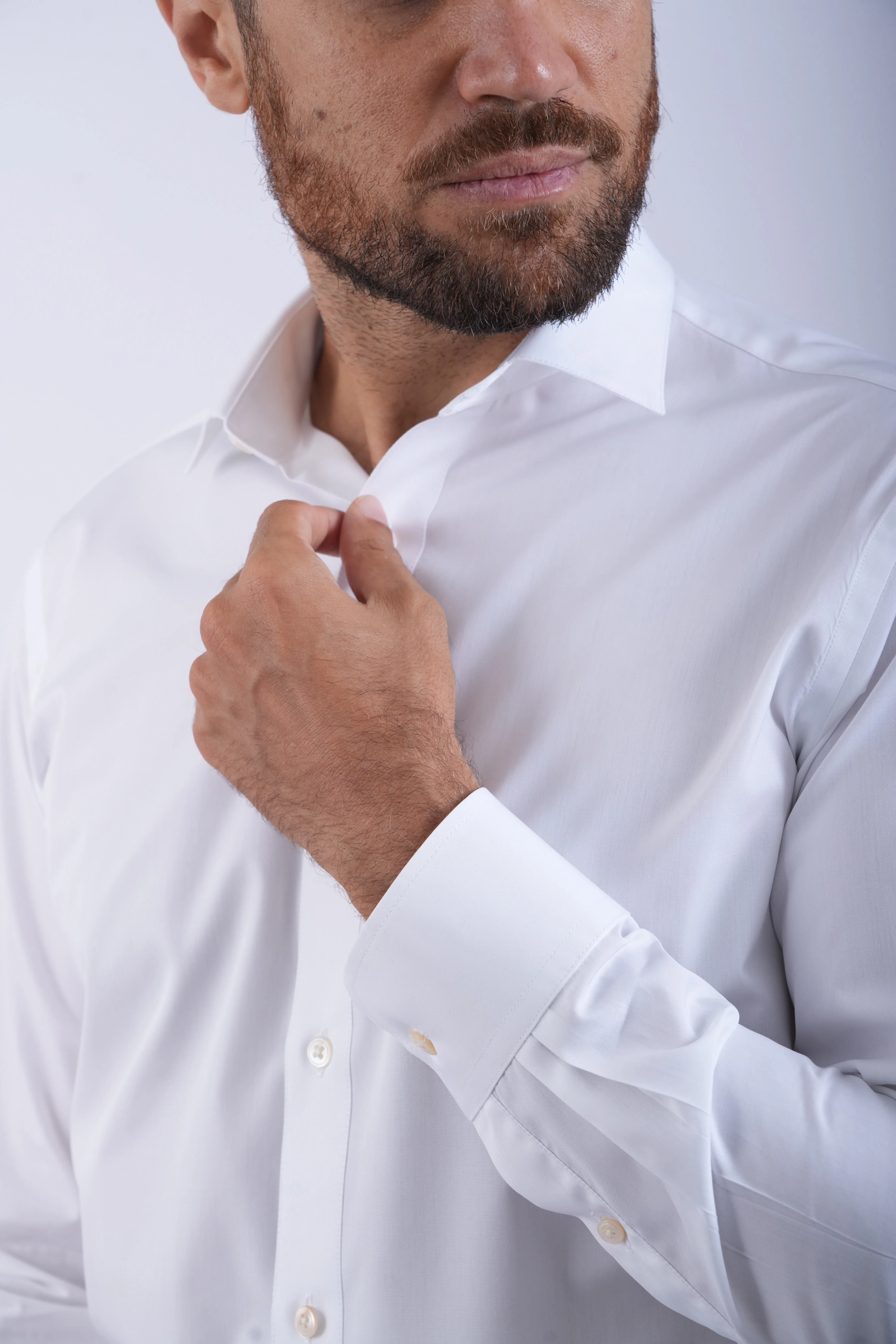 Men’s Premium Cotton Dress Shirt - Image 8