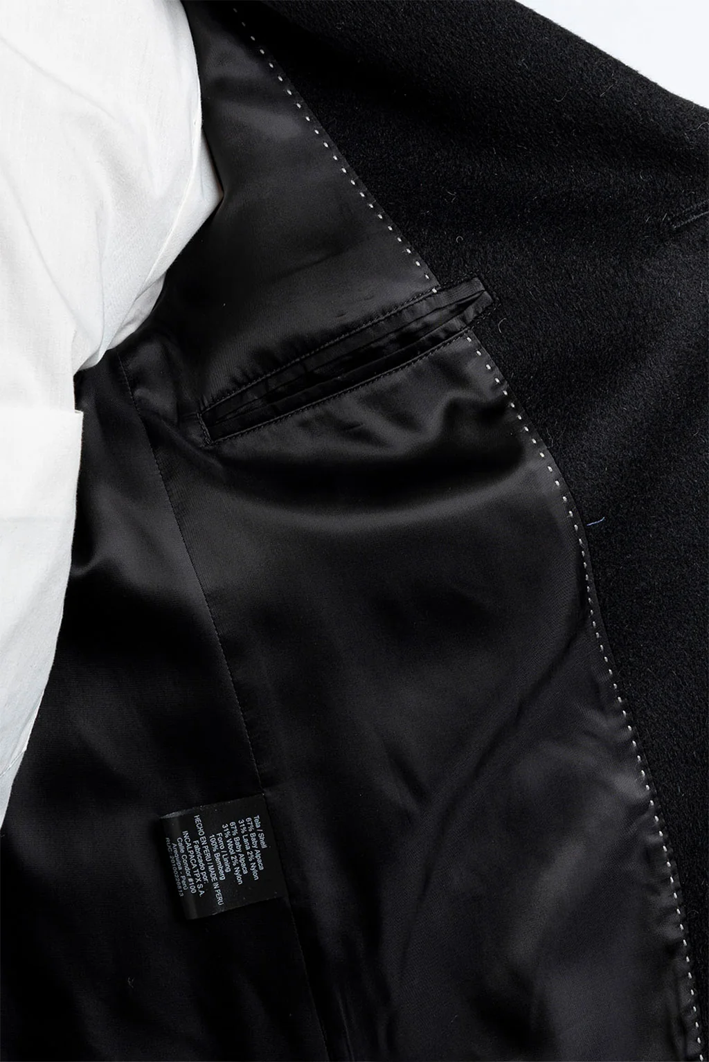 Men's Baby Alpaca Overcoat - Image 11