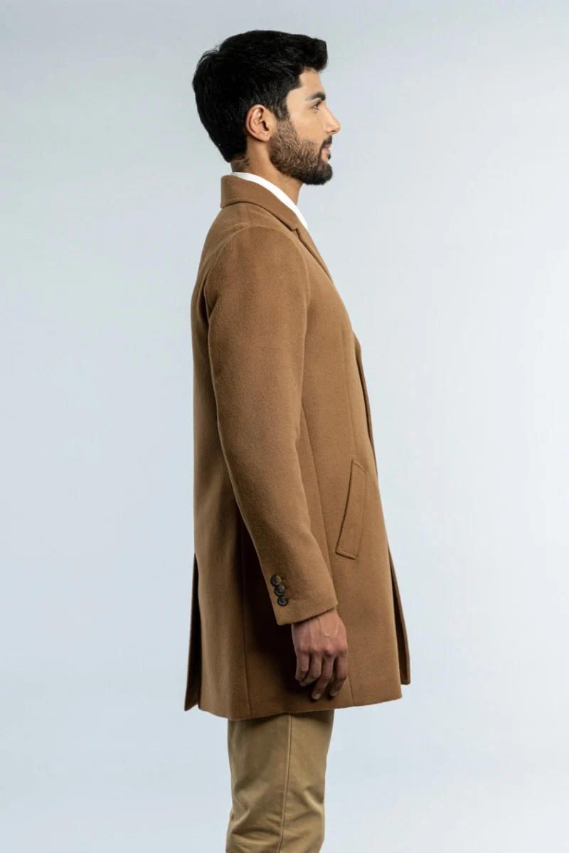 Men's Baby Alpaca Overcoat - Image 6