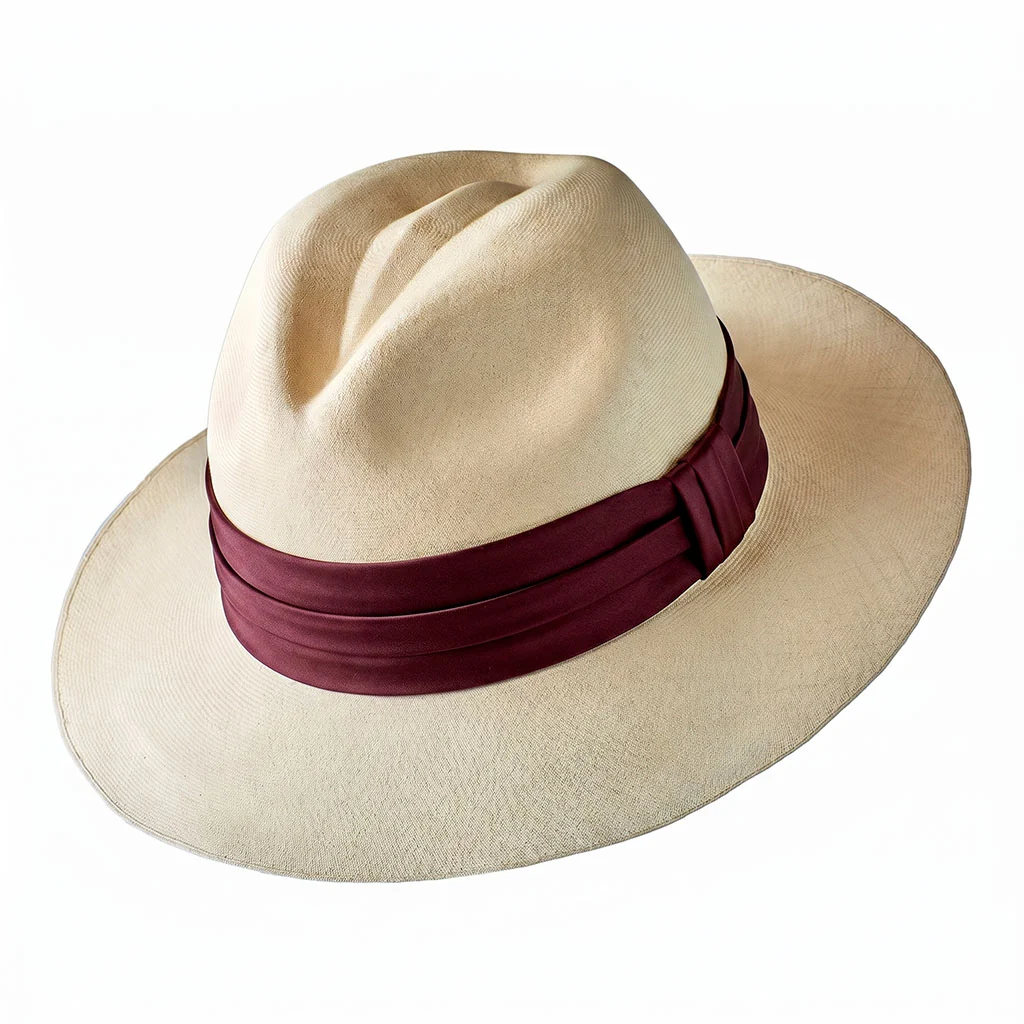 Montecristi Panama Hat Classic Fedora Extra Fine Weave - Image 4