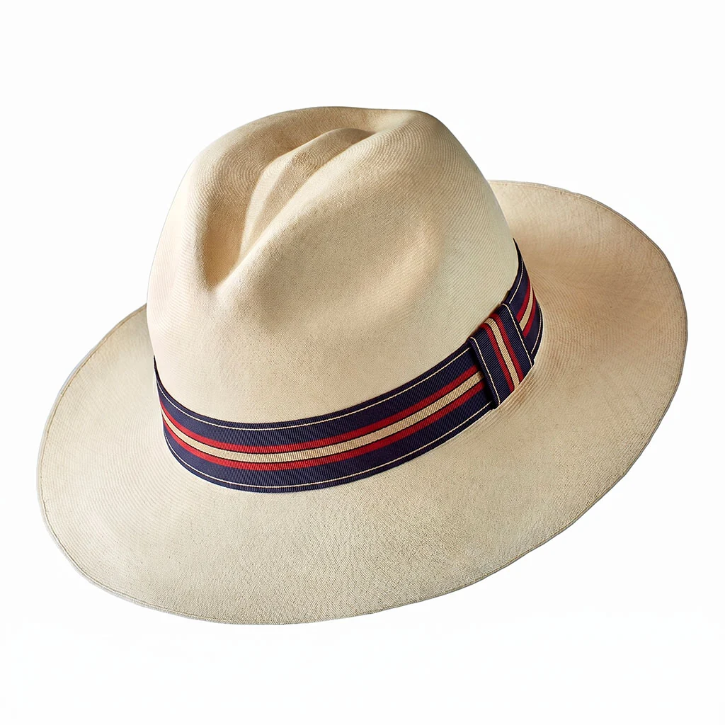 Montecristi Panama Hat Classic Fedora Extra Fine Weave - Image 5