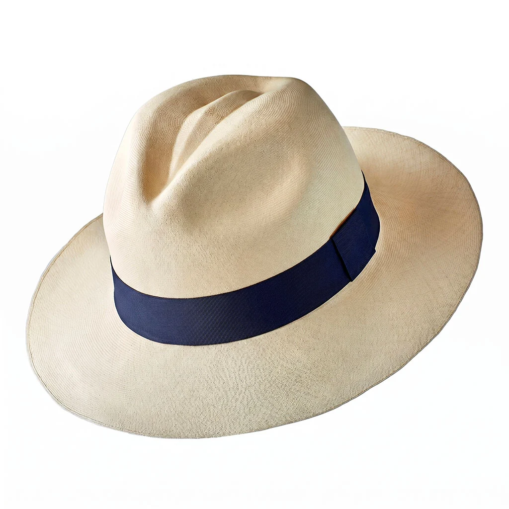Montecristi Panama Hat Classic Fedora Extra Fine Weave - Image 7