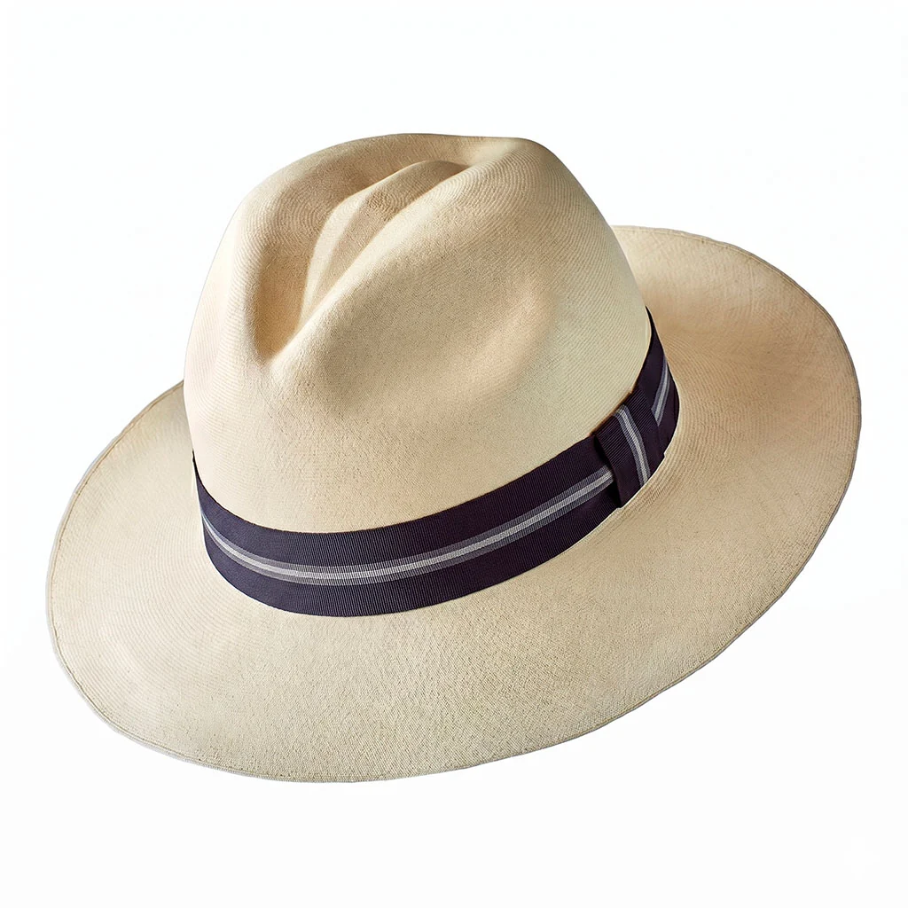 Montecristi Panama Hat Classic Fedora Extra Fine Weave - Image 8