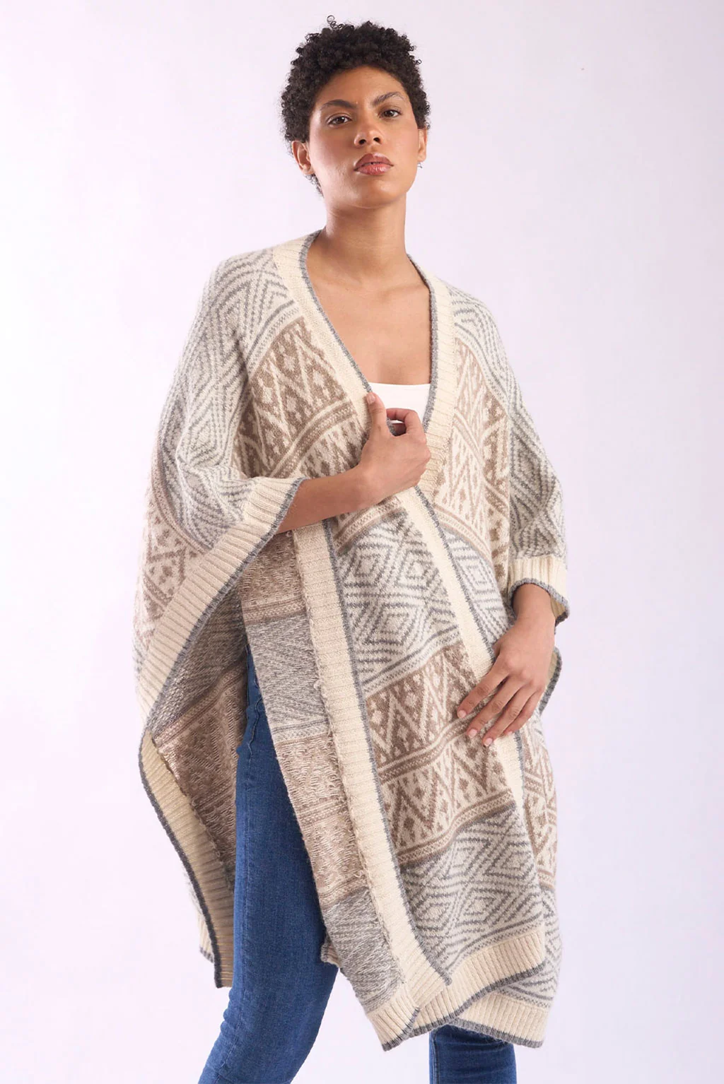 Myra Baby Alpaca Cape - Image 3