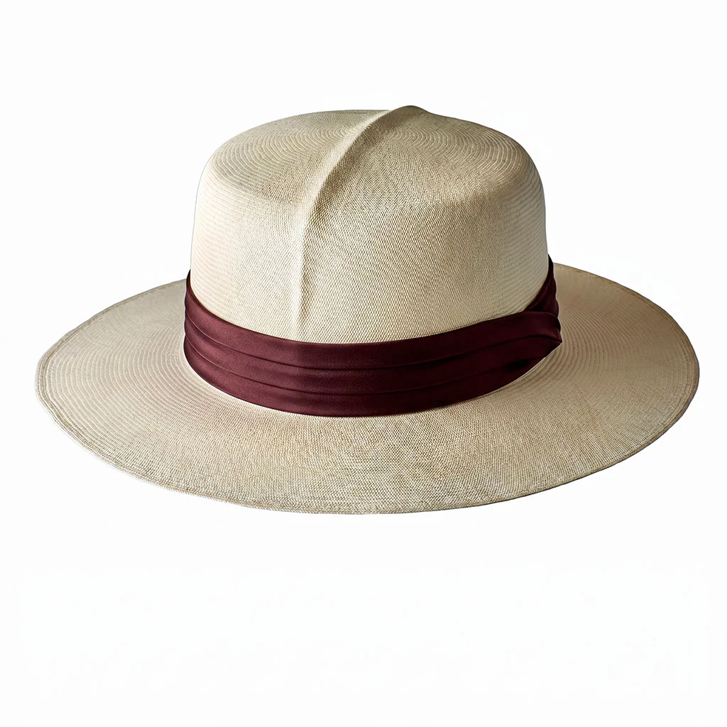 Montecristi Panama Hat Optimo Traveler Hat Extra Fine Weave - Image 4