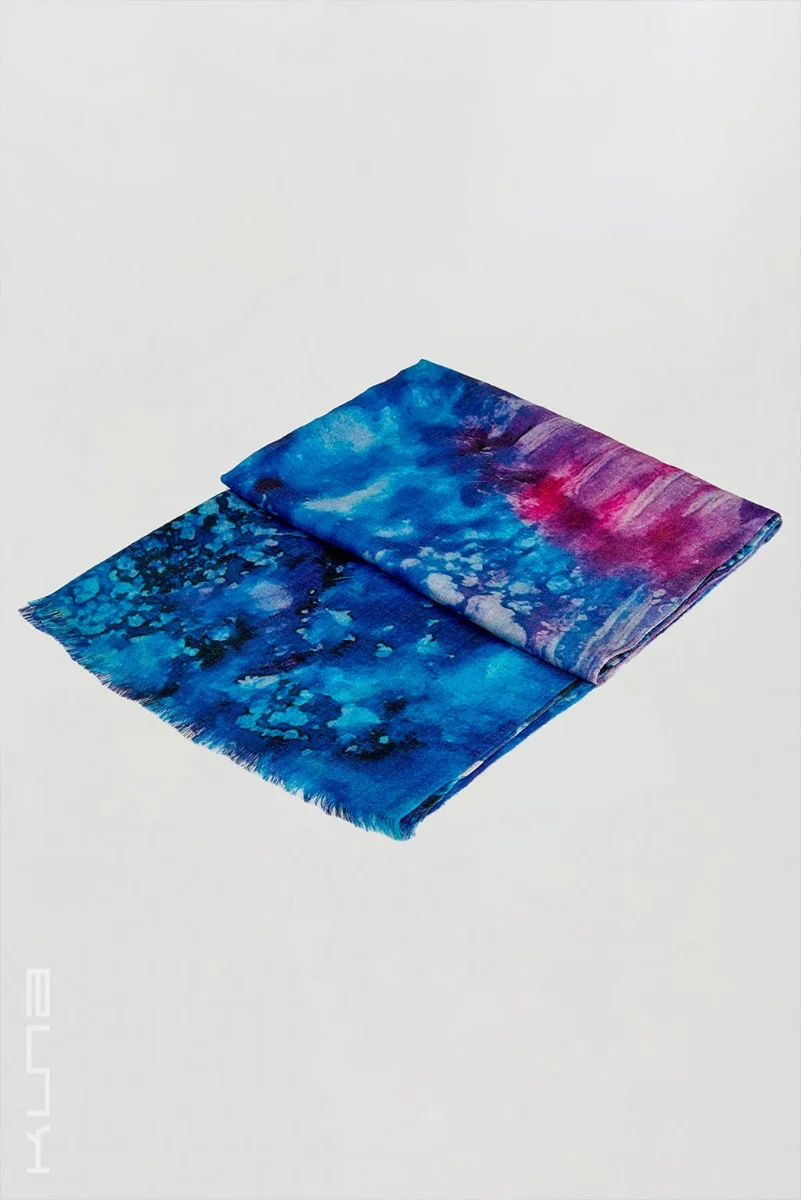 Wing of a Butterfly Baby Alpaca & Silk Shawl - Image 3