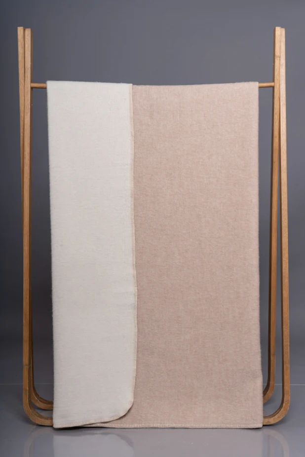 Reversible Alpaca Bed Blanket - Image 2