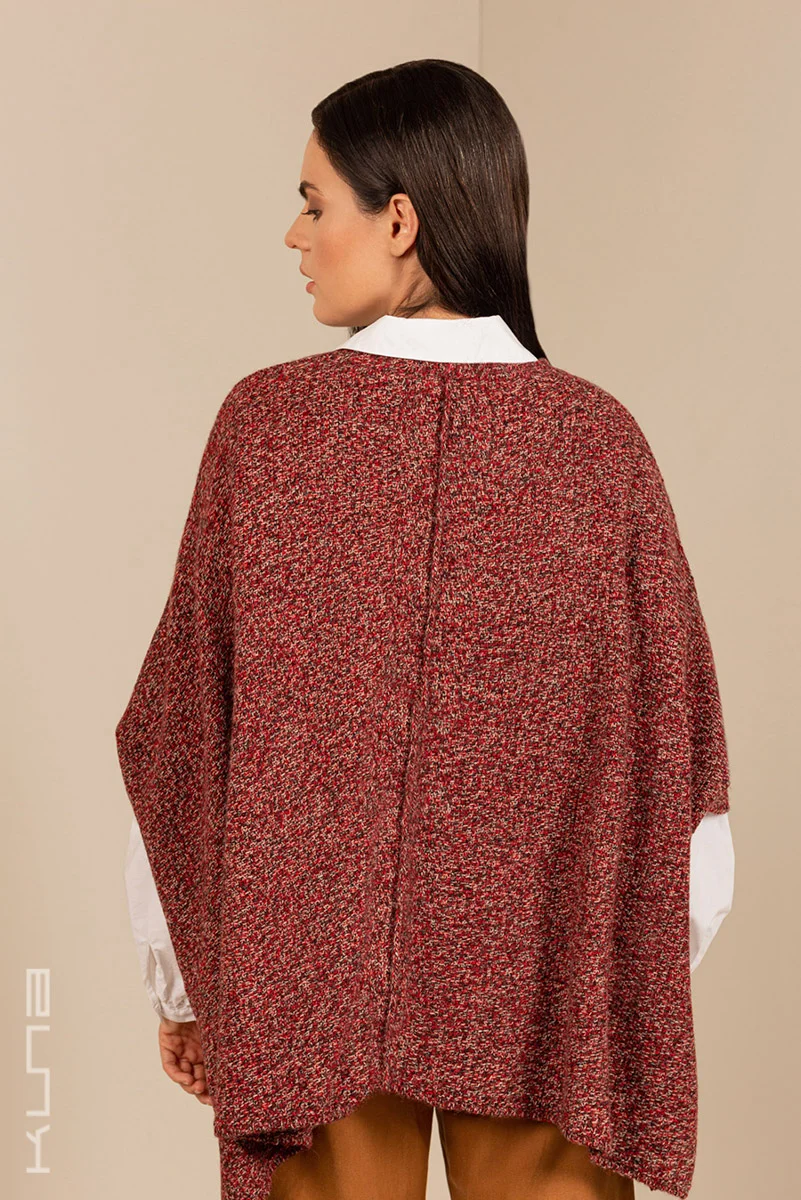 Sandra Baby Alpaca Poncho - Image 11