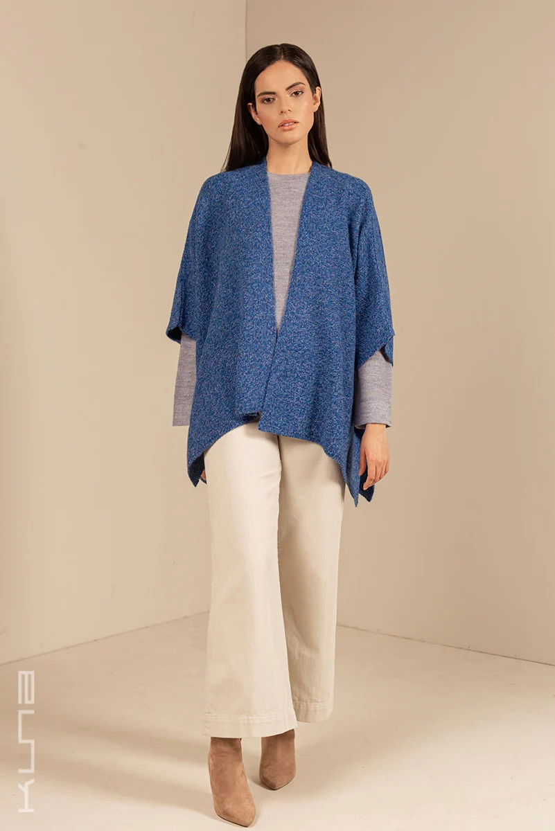 Sandra Baby Alpaca Poncho - Image 8