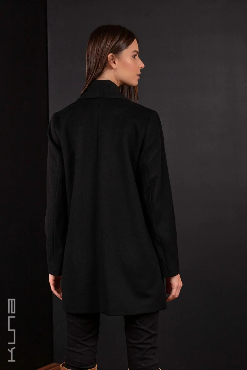 Short 100% Vicuña Swing Coat - Image 6