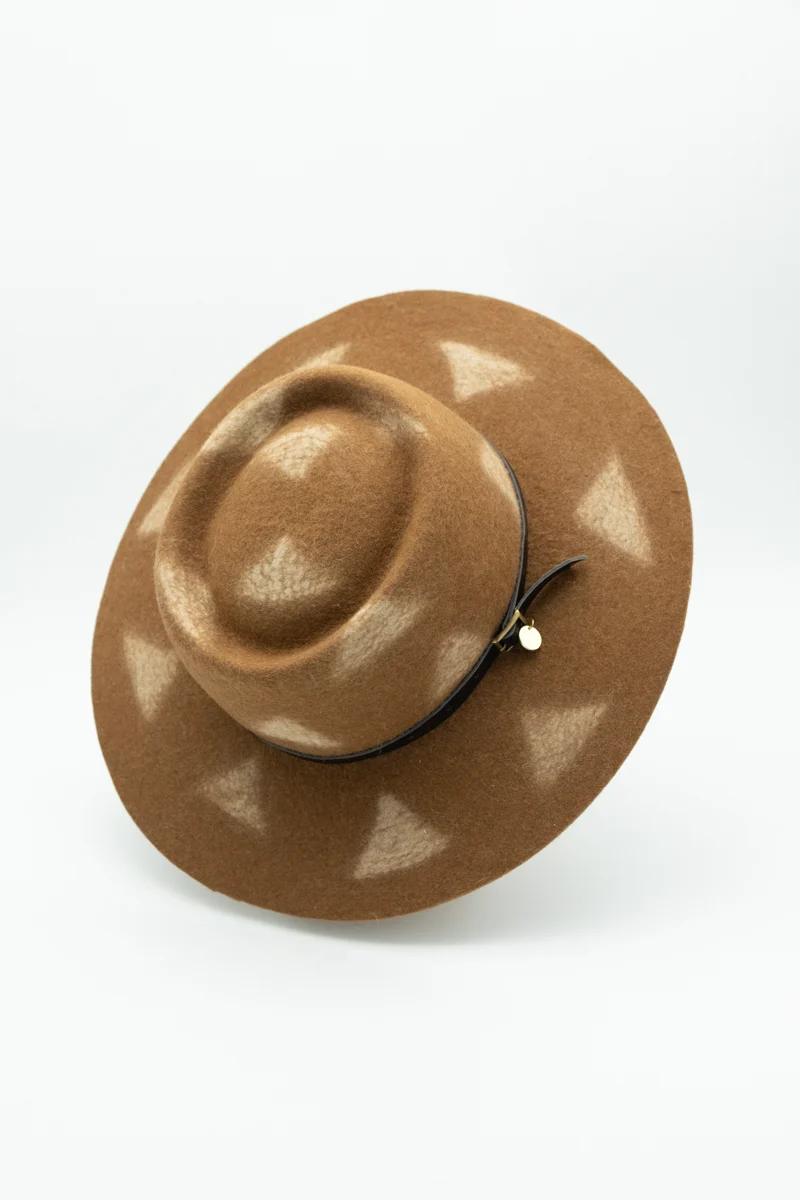 Starry Felt Alpaca Hat - Image 5