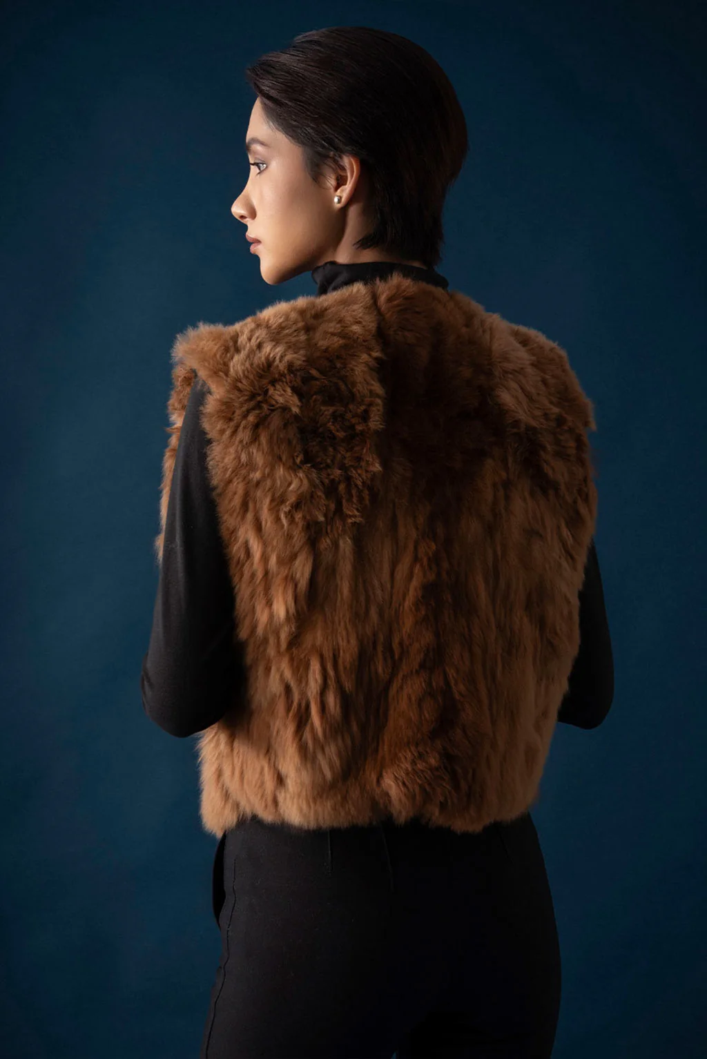 Suri Alpaca Fur Vest - Image 4