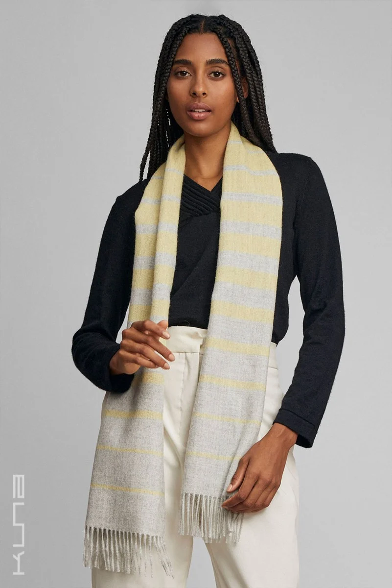 Tadeo Baby Alpaca Scarf - Image 5
